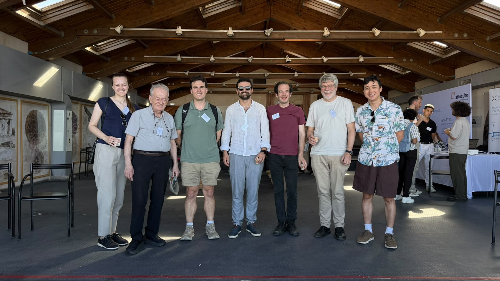 Capasso group attendees at Erice workshop