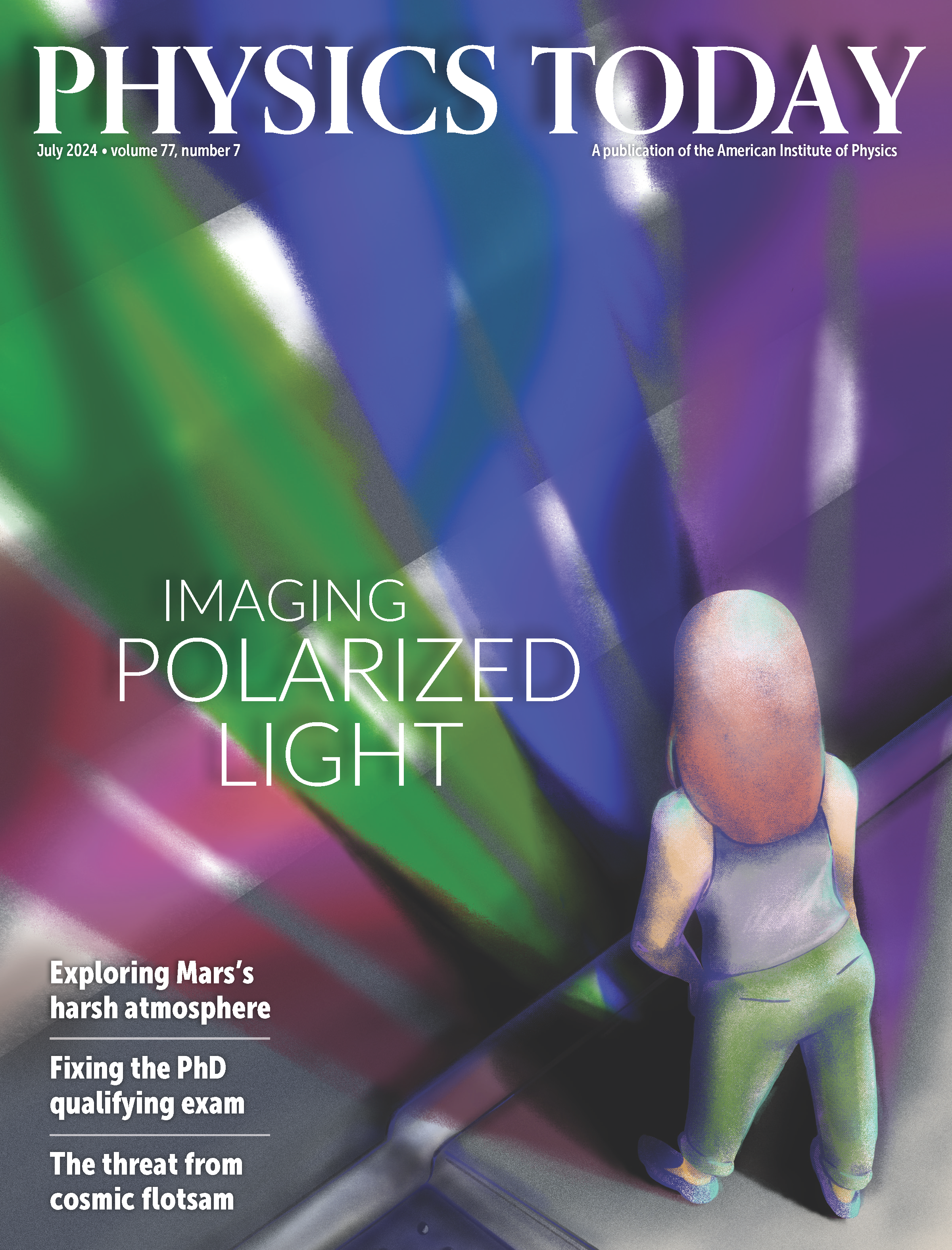 Cover of Physics Today, July 2024